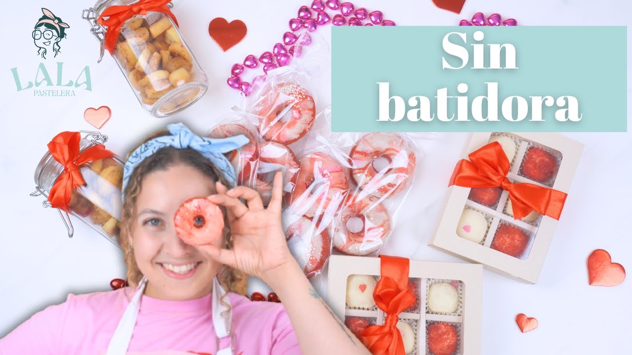 3 Ideas de Postres para VENDER en San Valentín|+de 50 POSTRES  para EMPRENDER🍫✨