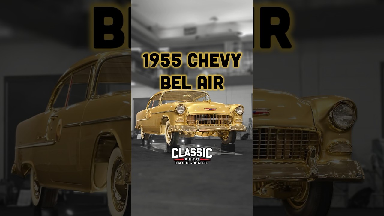 True One of One 1955 Chevrolet GOLDEN Bel Air  