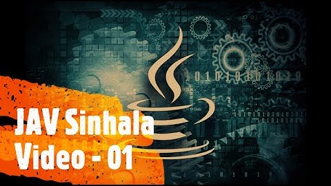 How to Create a system or Create App in java , Sinhala video