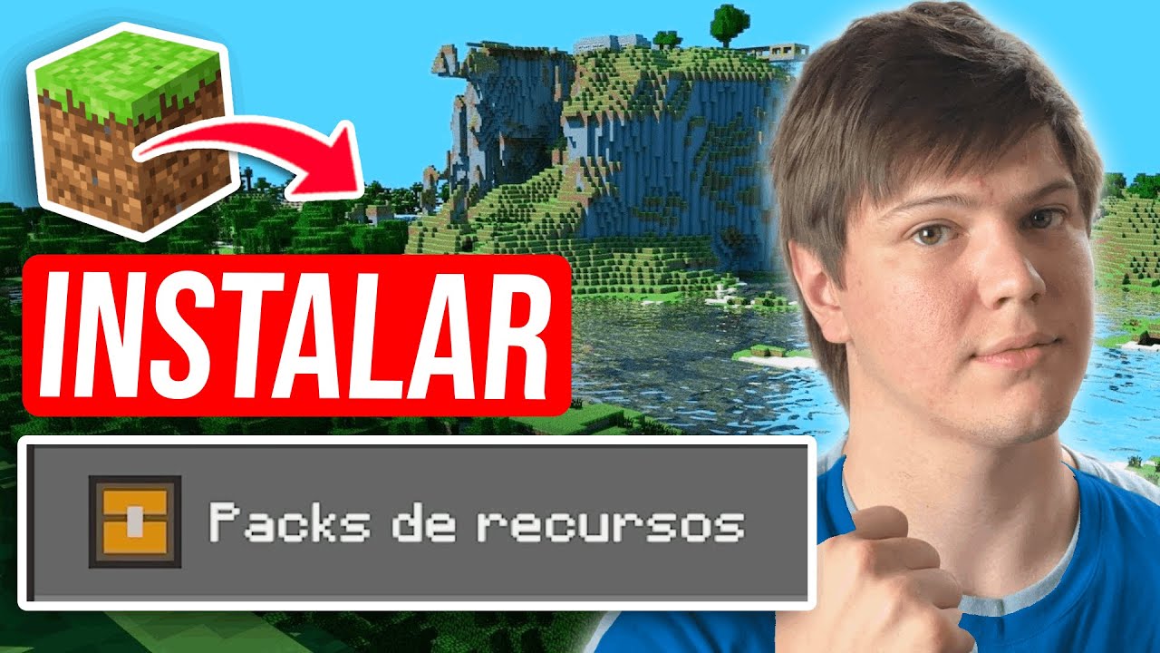 Como INSTALAR PACK de TEXTURAS en Minecraft Bedrock - Paso a Paso