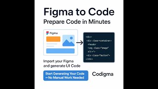 Figma to Code - Codigma v2.0 - Generate Clean Code From Figma Design - Figma to React