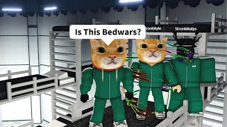 When Roblox Bedwars Clan Played Squid Game... (Emotional Ending)