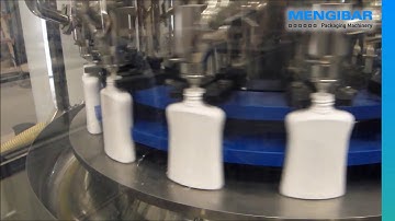 Liquid Hand Sanitizer - Hydro alcoholic Gel Filling and Capping Monoblock