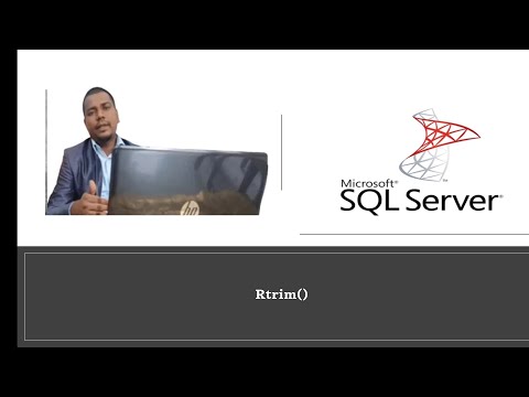 Rtrim() Function in SQL Server||SQLSERVER||SQLISEASY #sqlserver #rtrim #sql