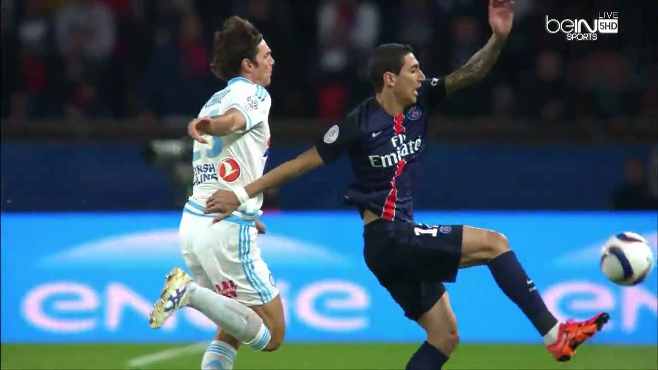 PSG vs Marseille Full match part 1  YouTube