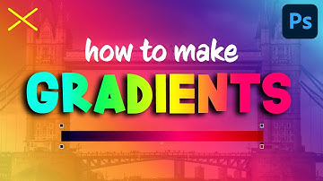 How to Make GRADIENTS in Photoshop CC | Gradient Tool, Fill and Overlay Tutorial