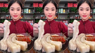 Pork belly mukbang