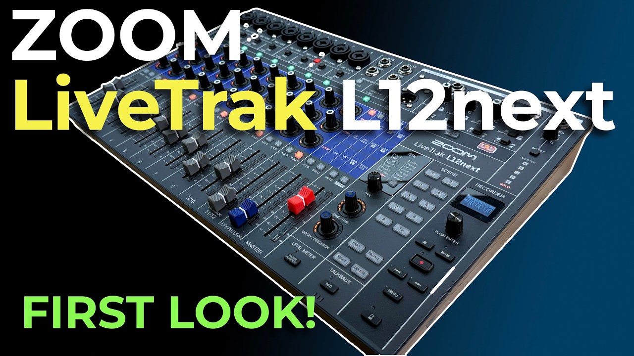 ✨新品未使用✨Campagnol record LFQR The Incredible NEW Zoom LiveTrack L12next | Mixer - Recorder