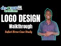 Step-by-Step Logo Design Process Tutorial Course in Adobe illustrator for Safari Brew Coffee Logo