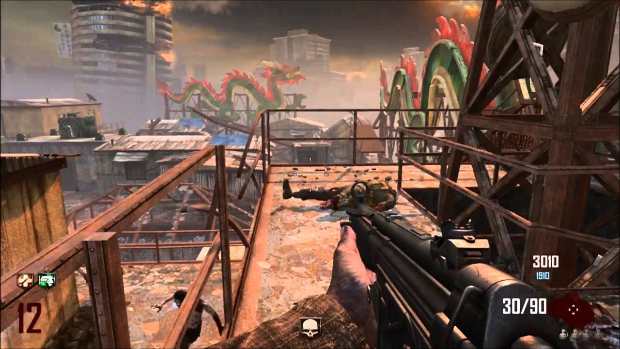 Black Ops 2 Zombies Die Rise Live Dual Commentary