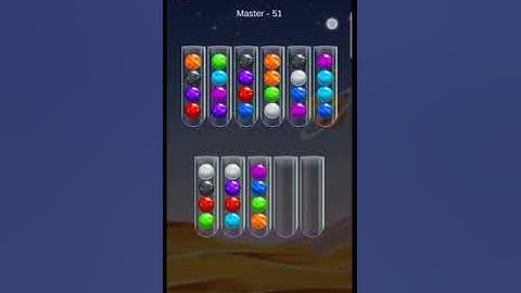 Golden Bubble Sort Master Level 51 (gameplay walkthrough)