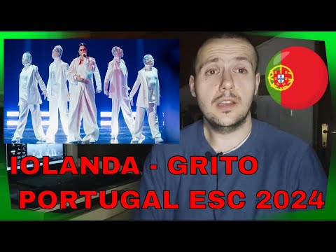 Iolanda – Grito Portugal 🇵🇹 Eurovision Song Contest 2024 reaction