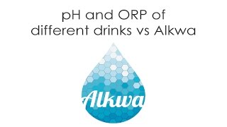 pH and ORP test - Alkwa vs the Rest