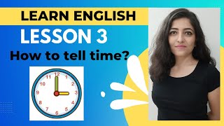 What is the time || How to tell time || English || Lesson 3