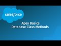Salesforce Developer Apex Basics: Database Class Methods