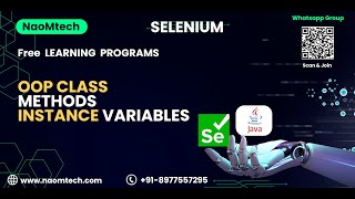 12. Selenium Tutorial for Beginners | OOP | Methods | Instance Variables | Debugging Program