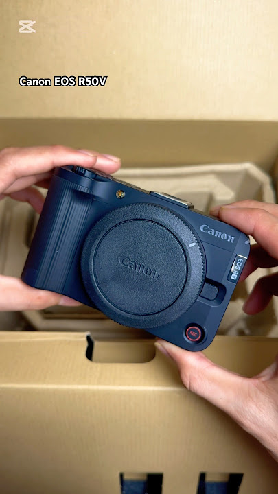 Canon EOS r50V Unboxing #canon #canoneosr50v #myanmar #vlogging #camera #mirrorless