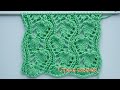 Узоры спицами. Виноградная лоза. Knitting patterns. Vine.