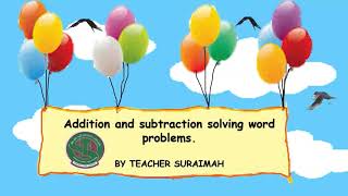Addition and subtraction Solving word problems grade 1 screenshot 5