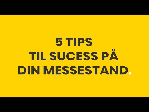 Video: 5 Måder At Få Succes På