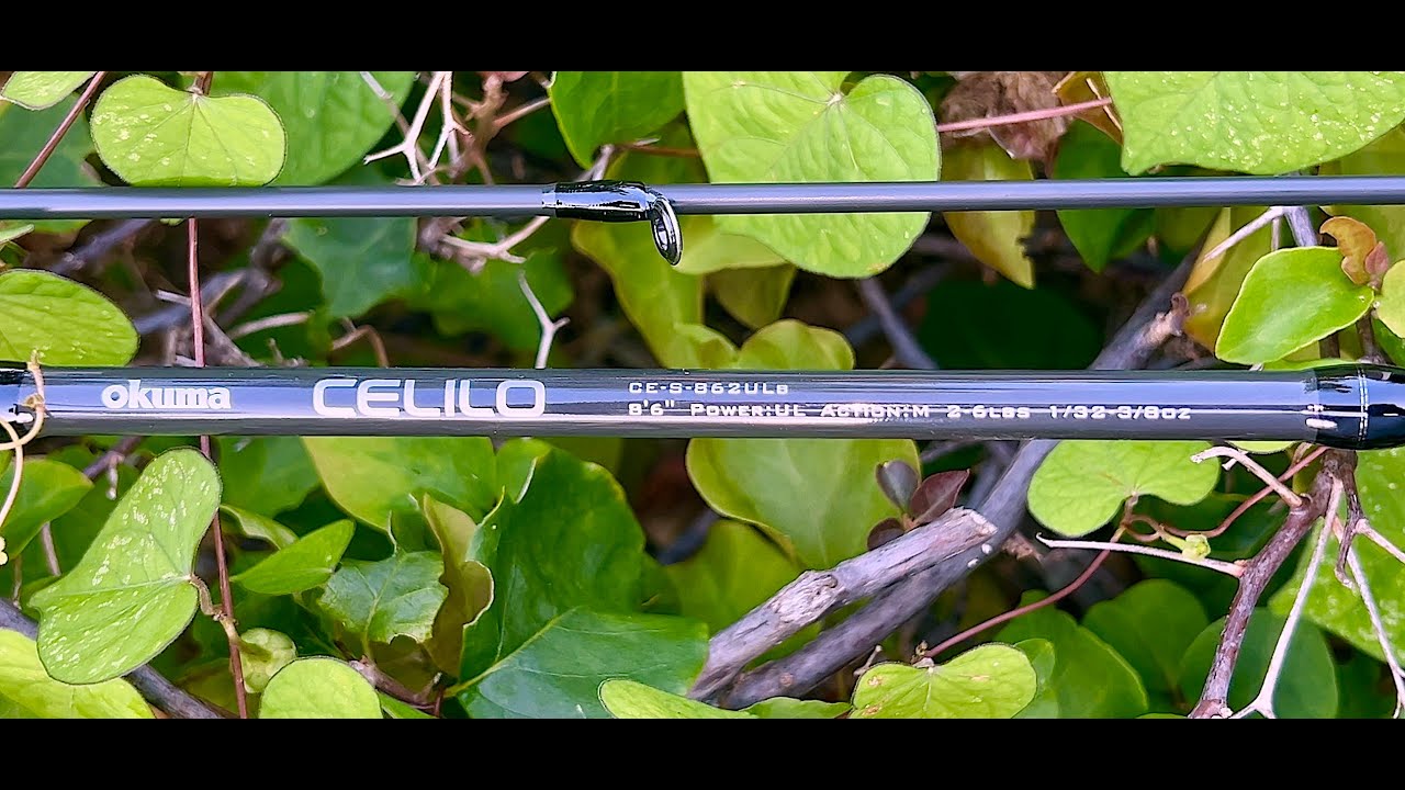 HOW IT LOOKS! Okuma Celilo 8'6" UL Spinning Rod!