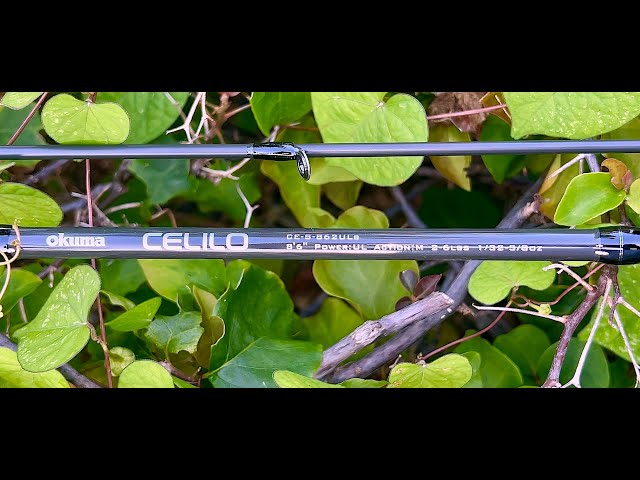 okuma celilo 8'6 ula spinning rod HOW IT LOOKS! Okuma Celilo 8'6