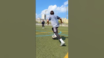 ROLL FLICK PANNA💥#shorts #football #soccer #footballskills #soccerskills