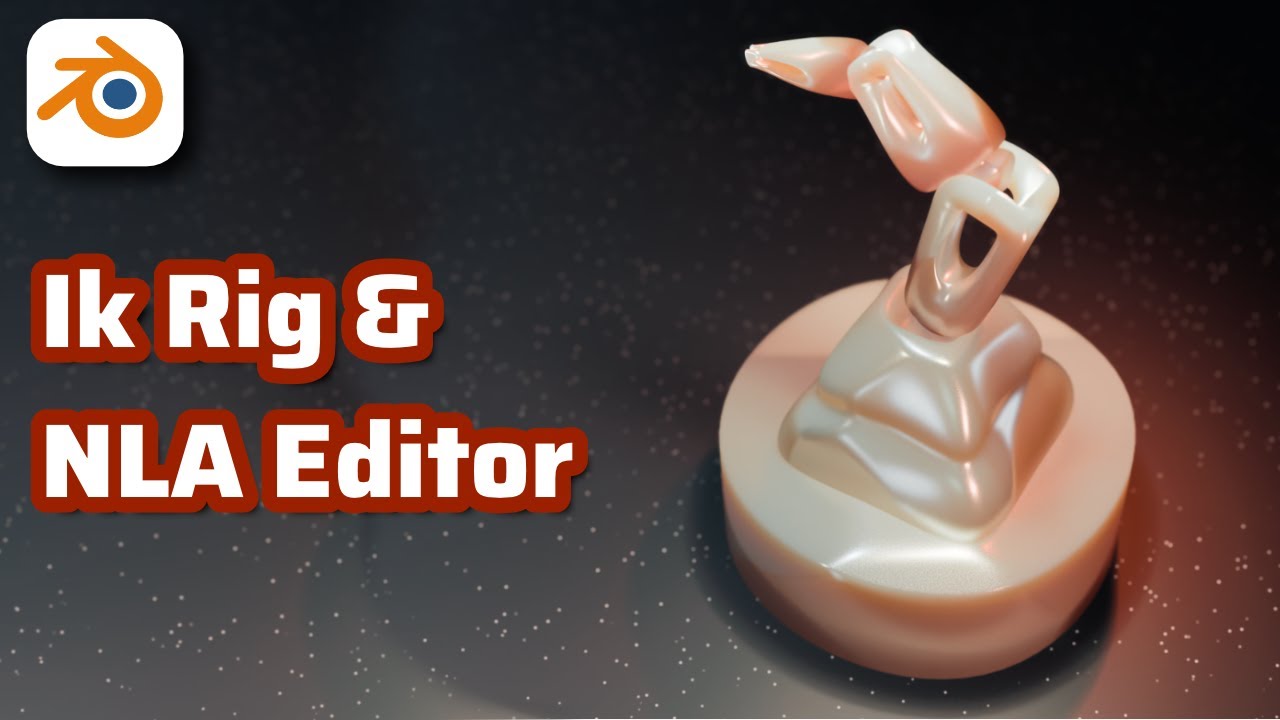Your First IK Rig and NLA Editor Tutorial in Blender 3D - YouTube