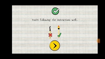 Logic Master 1 Mind Twist Level 3 Burn the match sticks from right to left.