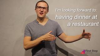 Phrasal Verbs: What are you guys looking forward to?