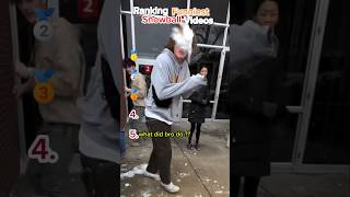 which one was best ?? 👇🏽#shorts #snow