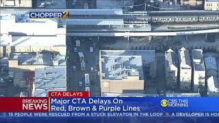 Major Delays On Red, Brown, Purple Line Trains