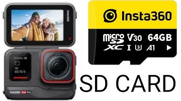 Insta 360 Ace Pro -  Install & Format SDCard