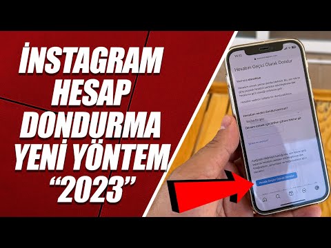 INSTAGRAM UYGULAMADAN HESAP DONDURMA NASIL YAPILIR? (YENİ GÜNCELLEME 2023)