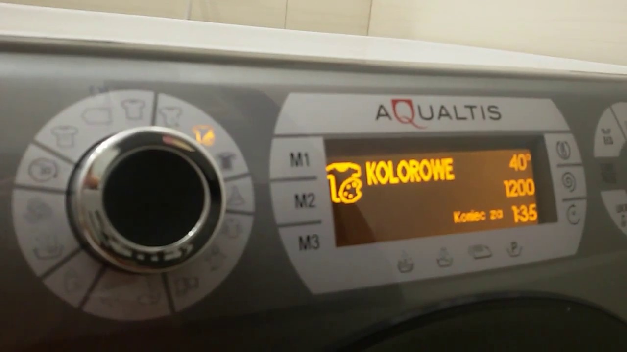 Pralka HOTPOINT ARISTON AQS73D 29 PL - review - YouTube