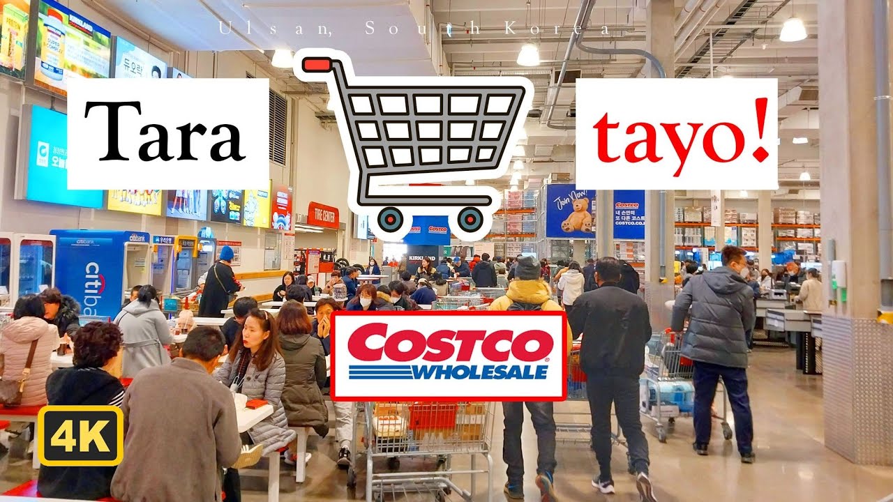 INSIDE COSTCO ULSAN KOREA , ULSAN SOUTH KOREA #costco #arieladventours #walkingtour #korea #4k