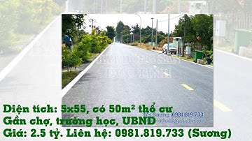 ĐẤT MẶT TIỀN PHẠM VĂN CỘI - CỦ CHI