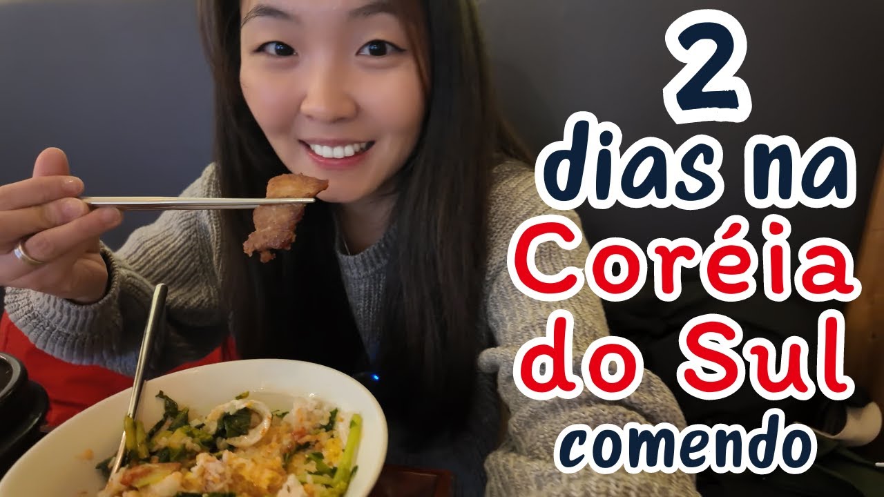 Tudo que comi em 2 dias na Coreia do Sul | BUSAN (Dia 5 e 6)