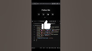 Unique Social Links Hover Effect You’ll Want to Copy 🤯🔥 | TheFlexBoxShow | #shorts #theflexboxshow