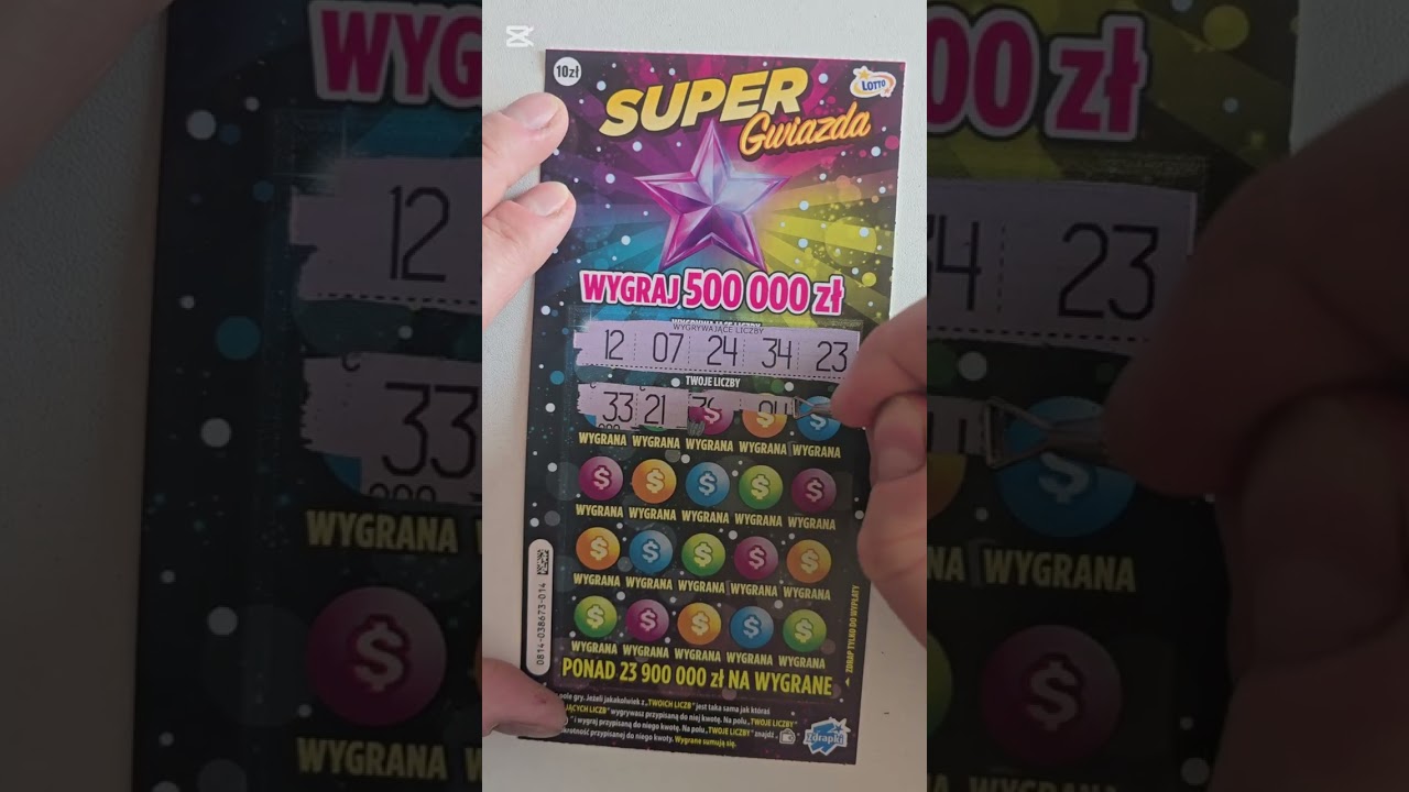 Mix Zdrapek za 90zł#LOTTO#Wejherowo