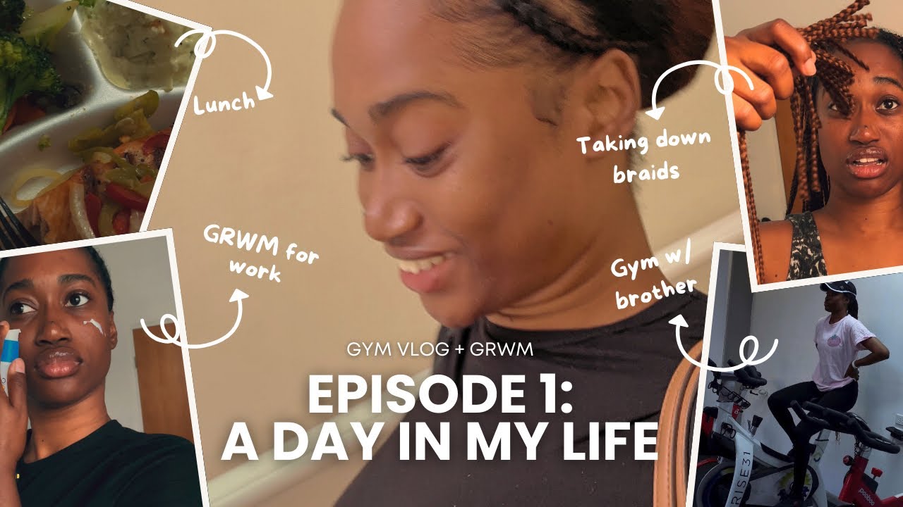 A Day in My Life as an Employee | GYM VLOG + GRWM for work - YouTube