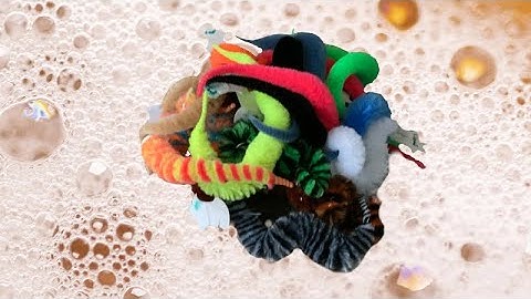 How to bathe your worms on a string!