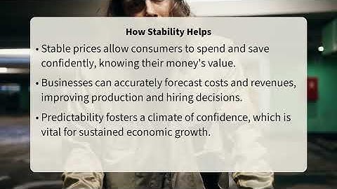 What is the Importance of Price Stability in Macroeconomics?
