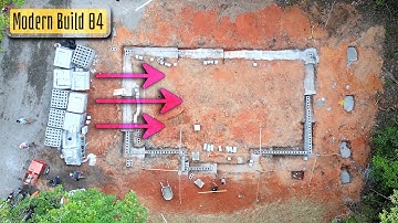 Modern Home Build | 04 | Foundation Concrete and Block-Work Setup