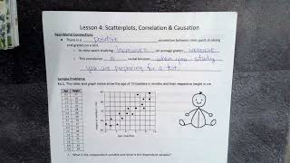 U9L4 Scatterplots, Correlation, & Causation