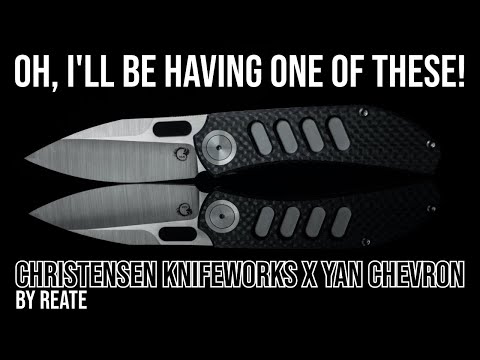 They've Been Teasing This For Ages! - Reate Knives CKnifeworks x YAN Chevron
