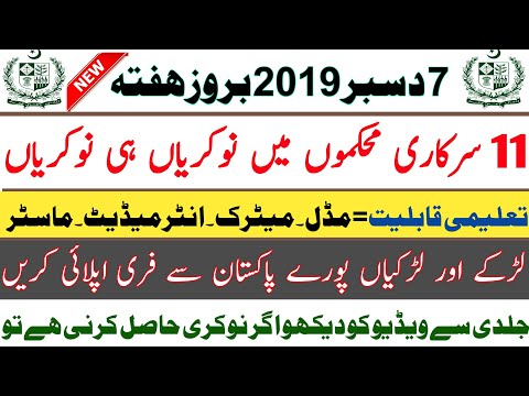 Ministry Of Interior Jobs 2019 Pts Advertisement Latest