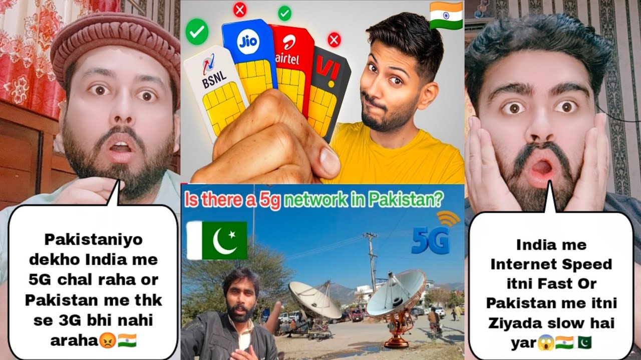 India Internet Working Speed Vs Pakistan Internet Working Speed 