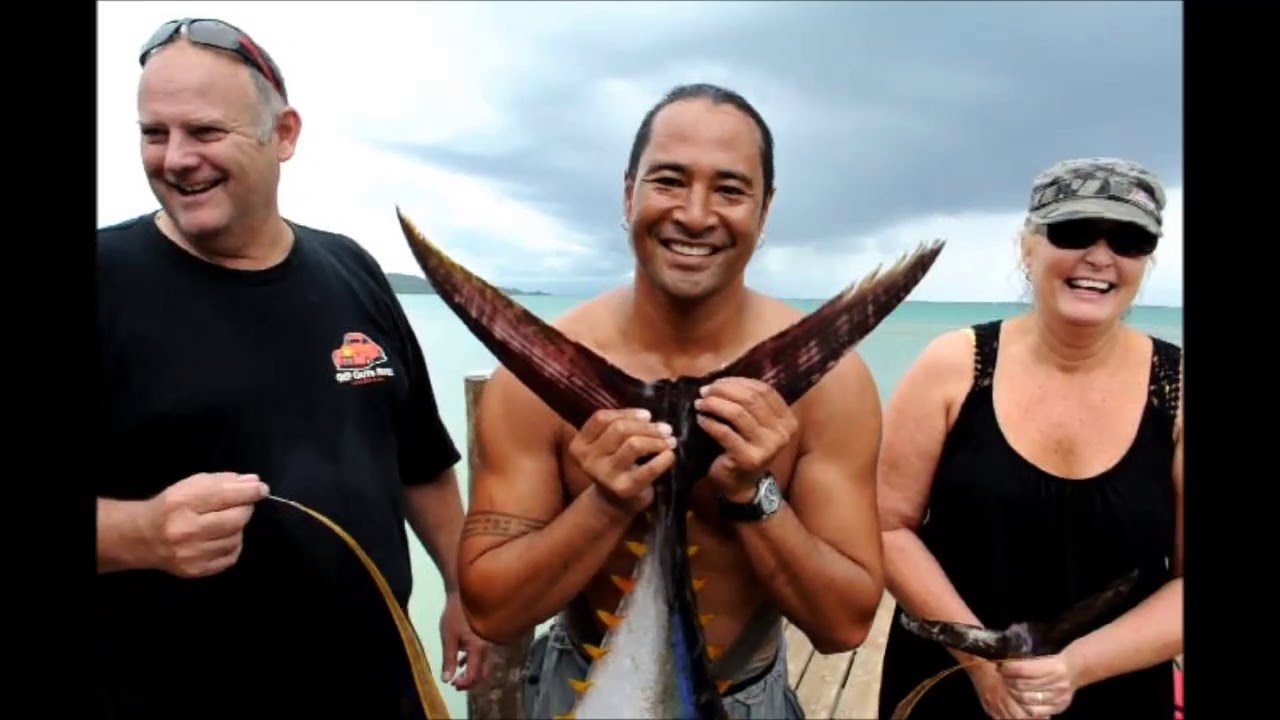 Fishing at Le Vasa Resort in Samoa - YouTube