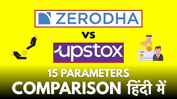 Zerodha vs Upstox Comparison - Kaunsa Behtar Hai?